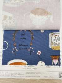 AP55110 Tea Time Oxford (Rundes Brötchen)[Textilgewebe] COSMO TEXTILE Sub-Foto