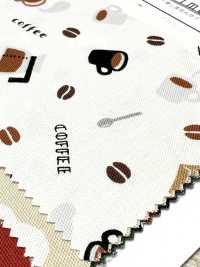 AP55110 Tea Time Oxford (Rundes Brötchen)[Textilgewebe] COSMO TEXTILE Sub-Foto