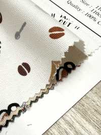 AP55110 Tea Time Oxford (Rundes Brötchen)[Textilgewebe] COSMO TEXTILE Sub-Foto