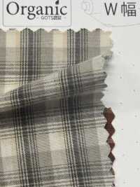 SBT-014 Bio-Mini-Check-Waschfinish[Textilgewebe] Kuwamura Textil Sub-Foto