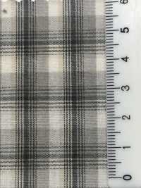 SBT-014 Bio-Mini-Check-Waschfinish[Textilgewebe] Kuwamura Textil Sub-Foto