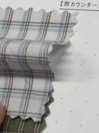 SBT-024 Bio-Mini-Check-Waschfinish[Textilgewebe] Kuwamura Textil Sub-Foto