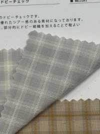SBT-026 Bio-Dobby-Karo[Textilgewebe] Kuwamura Textil Sub-Foto