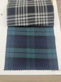 SBT-016 Bio-Flanell-Karo[Textilgewebe] Kuwamura Textil Sub-Foto
