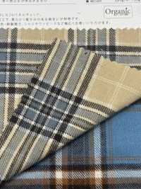 SBT-016 Bio-Flanell-Karo[Textilgewebe] Kuwamura Textil Sub-Foto