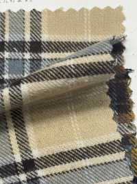 SBT-016 Bio-Flanell-Karo[Textilgewebe] Kuwamura Textil Sub-Foto