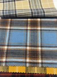 SBT-016 Bio-Flanell-Karo[Textilgewebe] Kuwamura Textil Sub-Foto