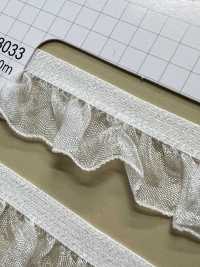 HW-3033 Organza-Rüschen-Stretchband[Bandbandschnur] Kein Name Sub-Foto