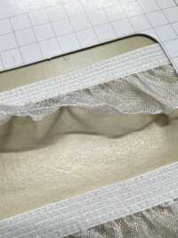 HW-3033 Organza-Rüschen-Stretchband[Bandbandschnur] Kein Name Sub-Foto