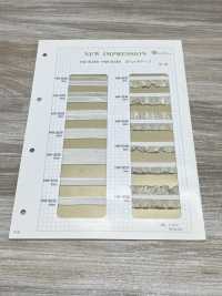 HW-3036 Organza-Rüsche Mit Goldglitzer Und Stretchband[Bandbandschnur] Kein Name Sub-Foto