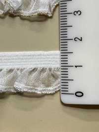 HW-3037 Organza-Rüsche Mit Silbernem Glitzer Und Stretchband[Bandbandschnur] Kein Name Sub-Foto