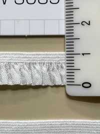 HW-3039 Nylon-Rüschen-Stretchband[Bandbandschnur] Kein Name Sub-Foto