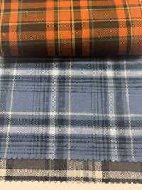 K-4031 Vintage-Karomuster Aus Aufgerautem Twill (Flauschiger Stoff Im Aufgerauten Stil)[Textilgewebe] Kuwamura Textil Sub-Foto