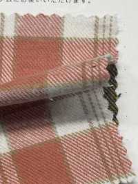K-4031 Vintage-Karomuster Aus Aufgerautem Twill (Flauschiger Stoff Im Aufgerauten Stil)[Textilgewebe] Kuwamura Textil Sub-Foto