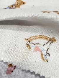 AP55205-DR Pastellfarbene Tier-Doppelgaze (Halb Gefaltet)[Textilgewebe] COSMO TEXTILE Sub-Foto