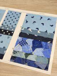 AP25501 Doppelgaze Im Denim-Stil (Runde Rolle)[Textilgewebe] COSMO TEXTILE Sub-Foto