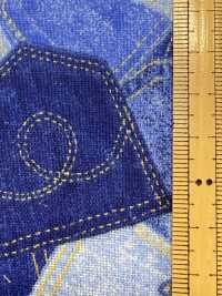 AP25501 Doppelgaze Im Denim-Stil (Runde Rolle)[Textilgewebe] COSMO TEXTILE Sub-Foto