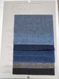 COD2996-03 4,3 Oz Vintage Schwarzer Chambray[Textilgewebe] SAMMELN Sub-Foto
