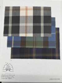 14394 Cotton Organics 40-fädiges Breittuch, Kariert, Craft-Wash-Finish[Textilgewebe] SUNWELL Sub-Foto