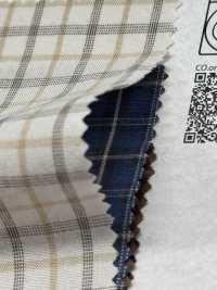 14395 Cotton Organics 40-fädiges Breittuch, Mini-Karo[Textilgewebe] SUNWELL Sub-Foto
