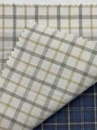14395 Cotton Organics 40-fädiges Breittuch, Mini-Karo[Textilgewebe] SUNWELL Sub-Foto