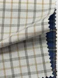 14395 Cotton Organics 40-fädiges Breittuch, Mini-Karo[Textilgewebe] SUNWELL Sub-Foto