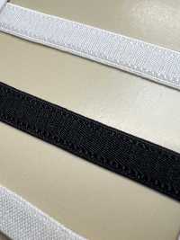 HW-3000B Stretch Tape Genähtes Schultergummiband Schwarz[Bandbandschnur] Kein Name Sub-Foto
