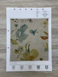 7026-700-6 CL Loomstate Mit Aquarell-Blumenmuster[Textilgewebe] HOKKOH Sub-Foto