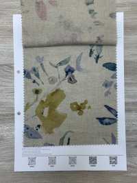 7026-700-6 CL Loomstate Mit Aquarell-Blumenmuster[Textilgewebe] HOKKOH Sub-Foto