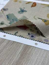 7026-700-6 CL Loomstate Mit Aquarell-Blumenmuster[Textilgewebe] HOKKOH Sub-Foto
