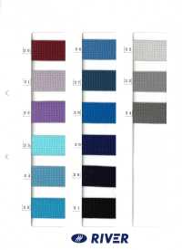 RA-2511 Acrylband, Gewebt[Bandbandschnur] RIVER Sub-Foto