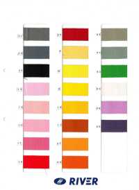 RA-1200 Acryl-Köperband[Bandbandschnur] RIVER Sub-Foto