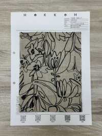 7026-700-7 CL Loomstate Marker Blumenmuster[Textilgewebe] HOKKOH Sub-Foto