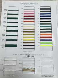 K-401 Garngefärbte Polyesterkordel, 8-strängig, Mittel[Bandbandschnur] RIVER Sub-Foto