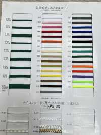 K-240 Dünnes, Garngefärbtes Polyester-Flachkordel[Bandbandschnur] RIVER Sub-Foto