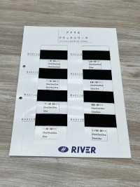 RA2114 Acryl Black Series Plain Cord Weave[Bandbandschnur] RIVER Sub-Foto