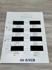 RA2117 Acrylrohr Der Schwarzen Twill-Serie[Bandbandschnur] RIVER Sub-Foto