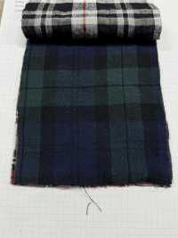3866 Leinen-Viskose-Karo[Textilgewebe] Feine Textilien Sub-Foto