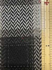 SBT-009 8/1 Bio-Karomuster Mit Schwerem Fischgrätmuster[Textilgewebe] Kuwamura Textil Sub-Foto