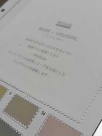 BD8455 Polyester/Baumwoll-Mischgewebe Für Schreibmaschinen, Moderne Verarbeitung[Textilgewebe] COSMO TEXTILE Sub-Foto