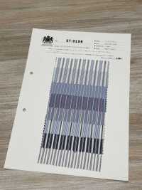 ST-9198 Schreibmaschinenstoffstreifen (Baby Ripstop-Finish)[Textilgewebe] Kuwamura Textil Sub-Foto