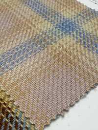 SBT-022 TC Nep Check[Textilgewebe] Kuwamura Textil Sub-Foto