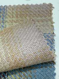 SBT-022 TC Nep Check[Textilgewebe] Kuwamura Textil Sub-Foto