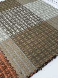 JP-5053 Waffelstrick-Blockmuster[Textilgewebe] Kuwamura Textil Sub-Foto