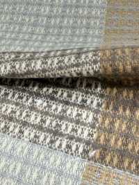 JP-5053 Waffelstrick-Blockmuster[Textilgewebe] Kuwamura Textil Sub-Foto