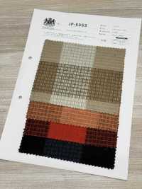 JP-5053 Waffelstrick-Blockmuster[Textilgewebe] Kuwamura Textil Sub-Foto