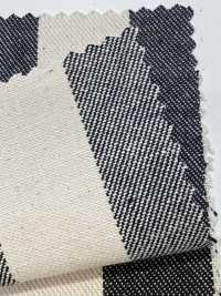 JP-5050 8/1 Selvedge Hickory Stripe[Textilgewebe] Kuwamura Textil Sub-Foto