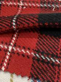 K-4028 Dreifachköper-Karo-Flausch[Textilgewebe] Kuwamura Textil Sub-Foto