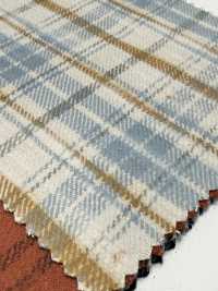 K-4029 10/1 Slub Vintage Twill Check Fuzzy[Textilgewebe] Kuwamura Textil Sub-Foto