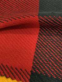CH-6325 Dreifachköper-Blockcheck[Textilgewebe] Kuwamura Textil Sub-Foto